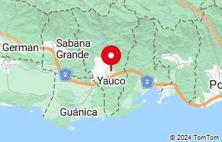 Map of Yauco